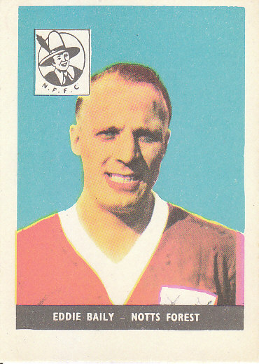 Eddie Baily Nottingham Forest 1958/59 A&BC Gum #1